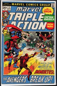 Marvel Triple Action #5 (1972) The Avengers