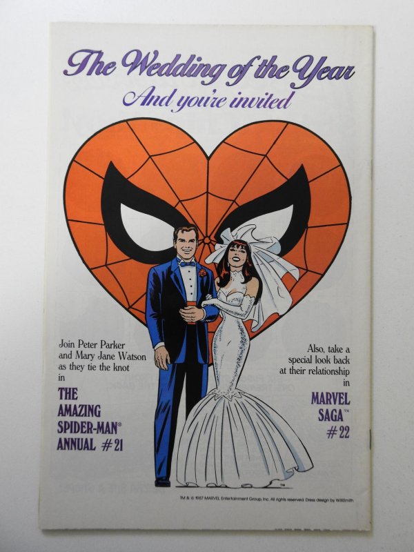 The Amazing Spider-Man #292 (1987) VF+ Condition!