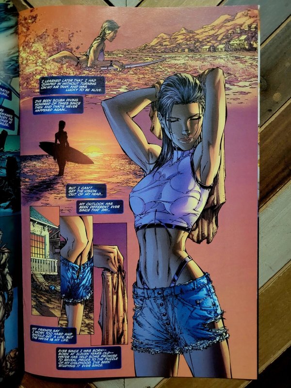 Fathom: Wizard Zero - Blue Foil Edition #0 (Top Cow 1998) FN 6.0 Michael Turner