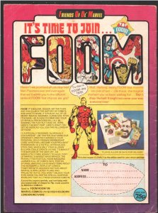 Spider-man Comics Weekly #112 1975-Spider-man Unmasked-Thor-Jack Kirby-Iron Man