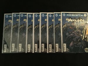 BATMAN REBIRTH #2 Nine Copies, VFNM Condition 