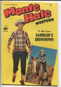 MONTE HALE #62-1951-FAWCETT-B-WESTERN STAR-GABBY HAYES-EGYPTIAN COLLECTION-vf