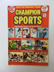 Champion Sports #1 (1973) FN/VF condition