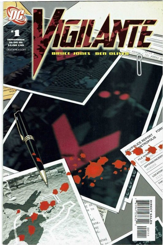 Vigilante #1,2,3,4,,5,6 Full Run Bruce Jones Mini-Series (2005 v2) NM