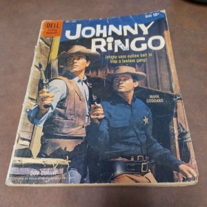 FOUR COLOR #1142 Western Tv Show DELL COMICS JOHNNY RINGO NOVEMBER 1960 silver a