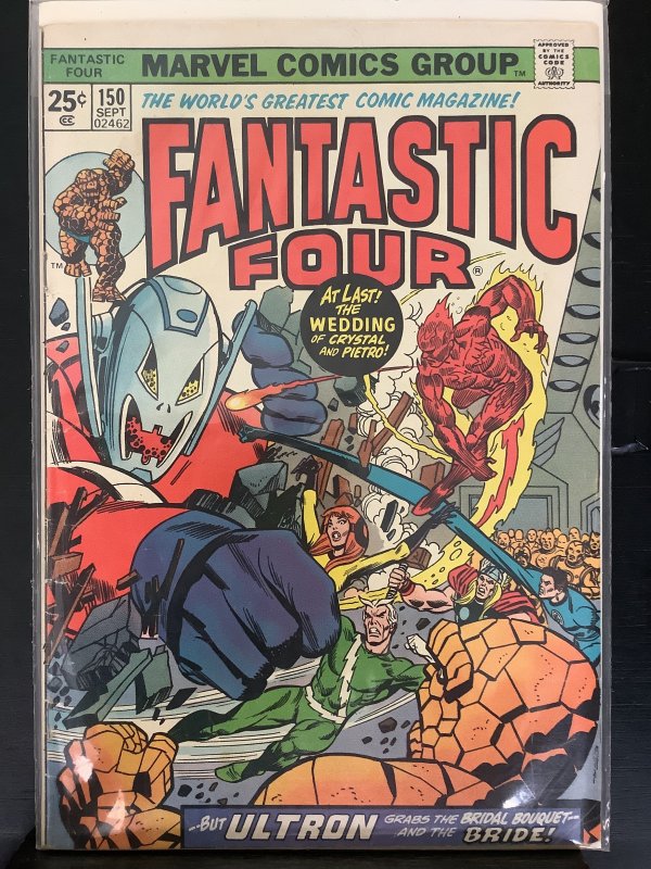 Fantastic Four #150 British Variant (1974)