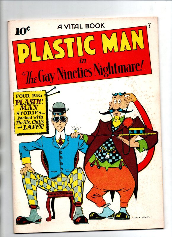 Flashback #33 - Plastic Man 1944 reprint - 1974 - FN