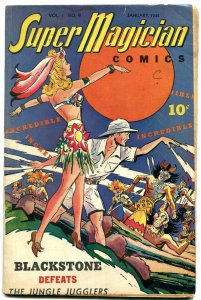 Super Magician Vol 3 #9-Blackstone- Red Dragon Spicy Babe cover