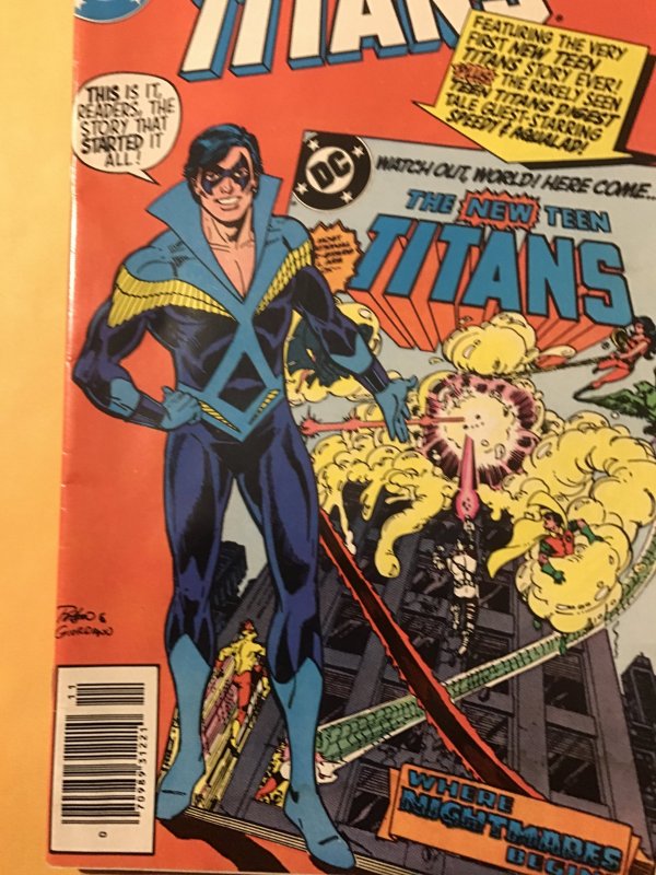 TALES OF THE TEEN TITANS #59 : DC 11/85 VG-; Nightwing, Wolfman & Perez
