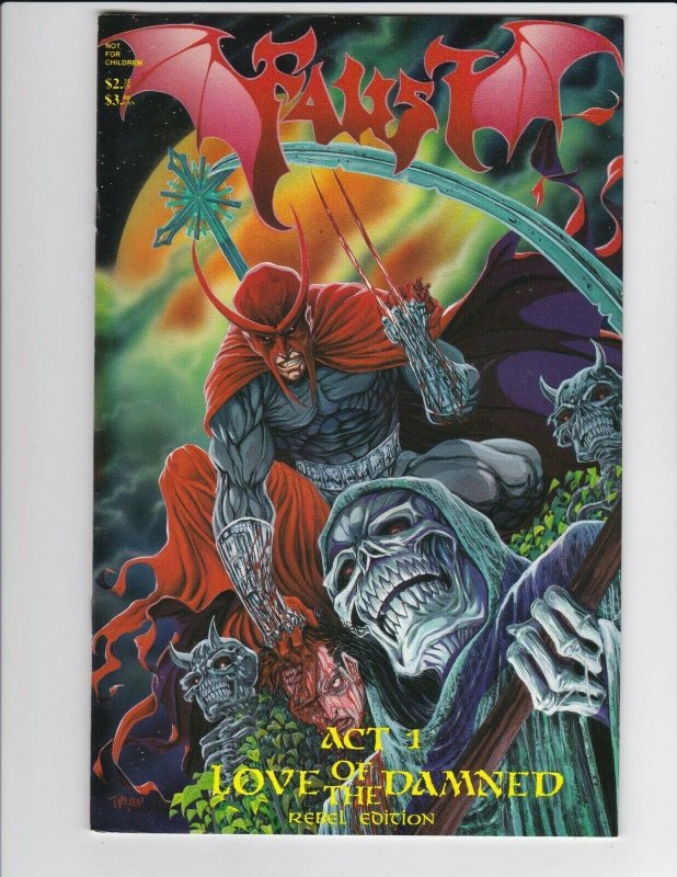 Faust Love of the Damned vol.2 #1 - Rebel Edition - Tim Vigil - Bad Girl - VF