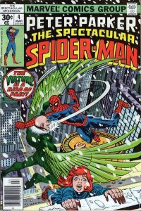 Spectacular Spider-Man (1976 series)  #4, Fine- (Stock photo)