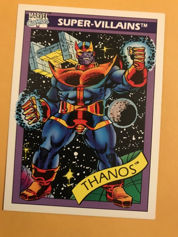 THANOS #79 : 1990 Marvel Universe Series 1 card, NM/M,  1st card appearance