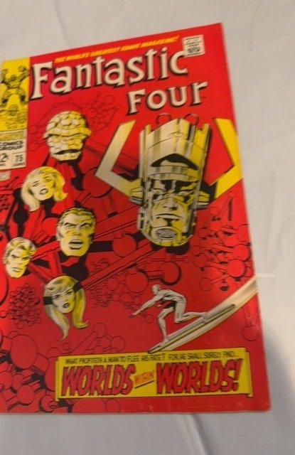 Fantastic Four #75 (1968)worlds within worlds glactus/silversurfer
