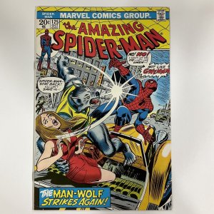 Amazing Spider-Man 125 1973 Marvel VF very fine 8.0 Man-wolf