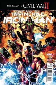 Invincible Iron Man (2015)  11-A Mike Deodato Jr. Cover VF/NM