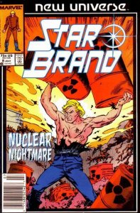 Star Brand, The #8 (Newsstand) VG ; Marvel | low grade comic New Universe