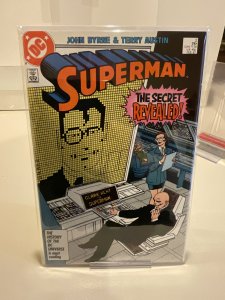Superman #2  1987  9.0 (our highest grade)  John Byrne!