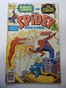 Spidey Super Stories #20 (1976) FN/VF Condition