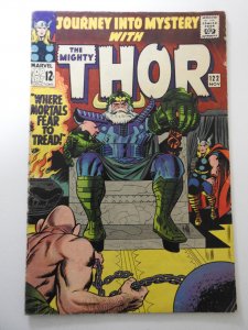 Journey into Mystery #122 (1965) VG+ Condition! rust on top staple