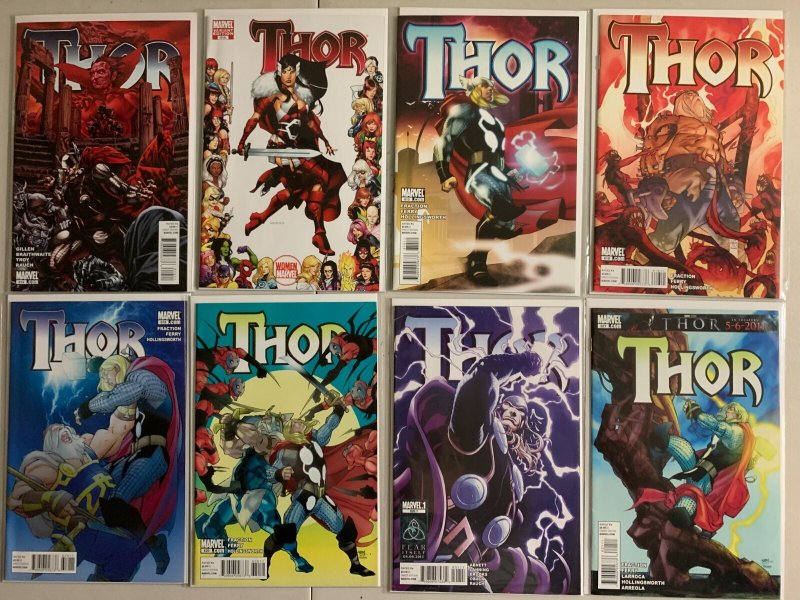 Mighty Thor lot #1-621 + 4 extras Marvel 3rd Series (avg 8.0) 20 diff (2007-'11)