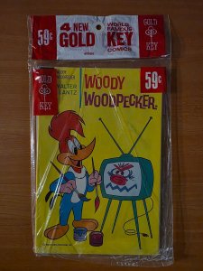Gold Key 4 Pack SEALED Donald Duck #148 Wacky Witch #10 Bullwinkle #7 ~NM~ 1973