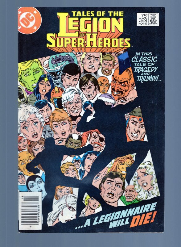 Tales of the Legion of Super-Heroes #329 - Paul Levitz Story. (7.0) 1985