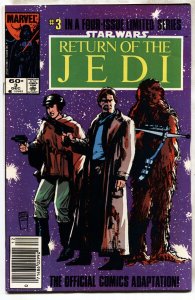 Star Wars The Return of the Jedi #3--1983--NEWSSTAND--comic book