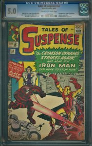 Tales of Suspense #52 (1964) CGC Graded 5.0 - First appearance of Black Widow!