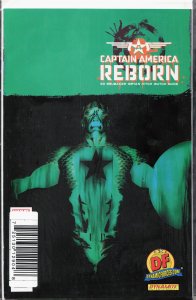 Captain America: Reborn #1 Negative Cover (2009) Captain America