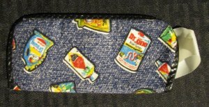 WACKY PACKAGES Mail-Away? 5.25 Cloth Eyeglass Case Holder VF 8.0