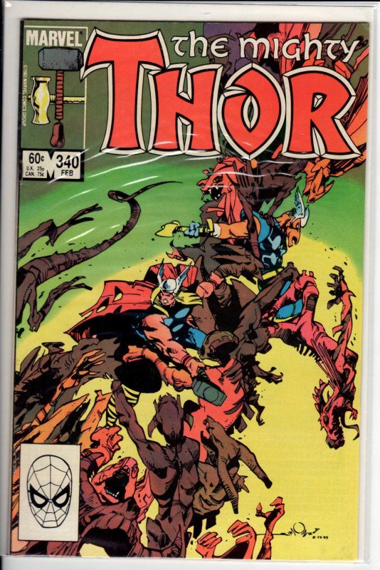 Thor #340 Direct Edition (1984) 8.0 VF