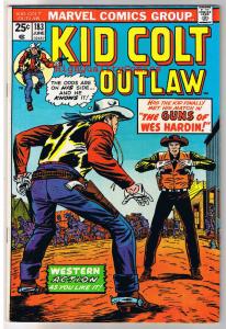 KID COLT OUTLAW #183, FN, Western, Gunfights, more in store