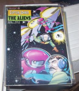 CAPTAIN JOHNER & THE ALIENS #1 & 2, 1994 VALIANT