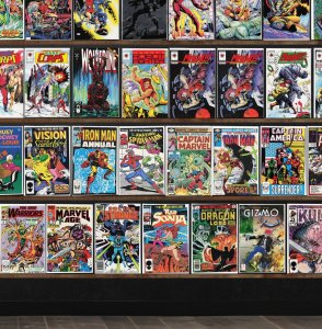 Huge Lot 140+ Comics with Magnus Robot Fighter, Fantastic Four & More!