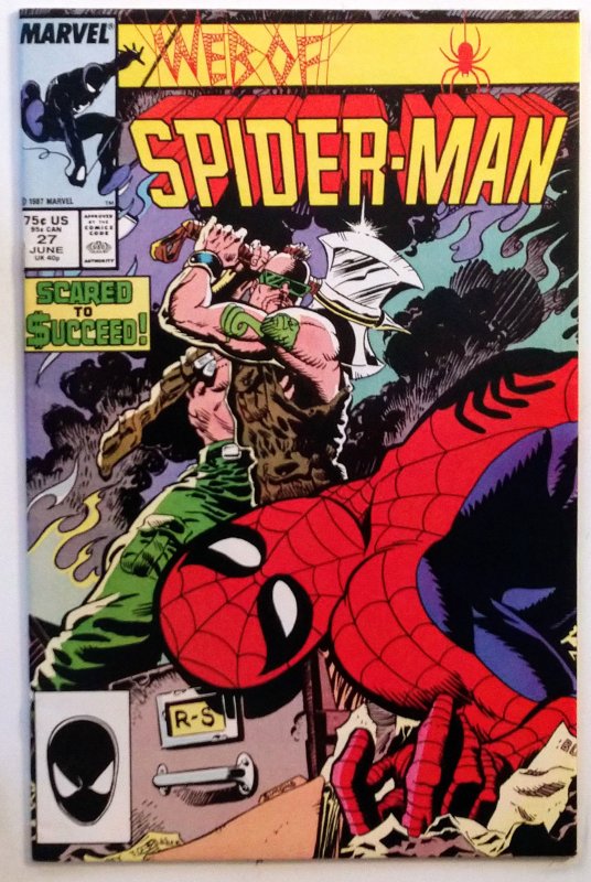 Web of Spider-Man #27 (VF/NM, 1987)