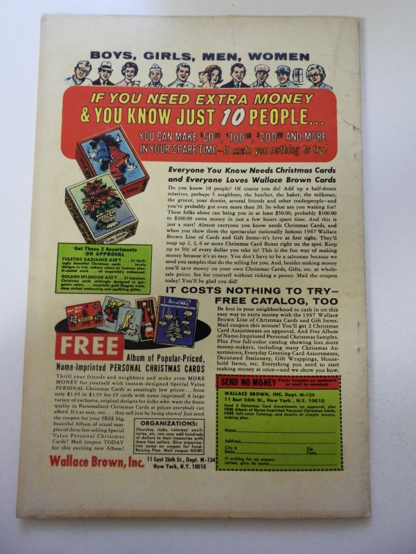 Sgt. Fury Annual #3 (1967) VG Condition tape pull fc