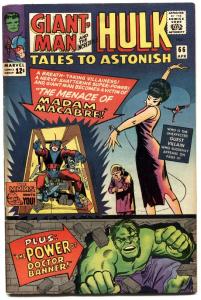 TALES TO ASTONISH #66-HIGH GRADE-VF-MARVEL-HULK-1965