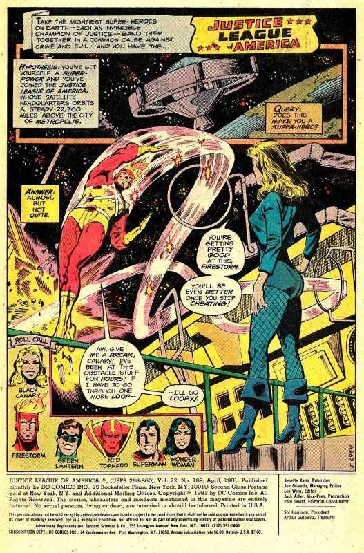 Justice League of America #189 - Return of the Starfish Conqueror