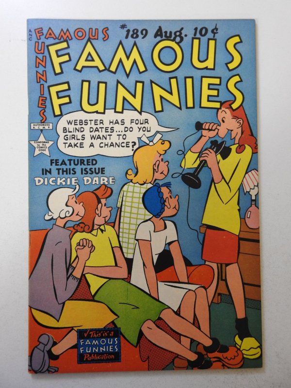 Famous Funnies #189 (1950) FN+ Condition!