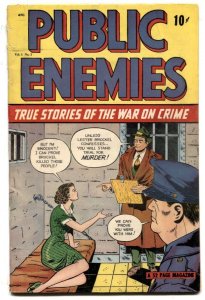 Public Enemies #3 1948- Case of Tattoo Terror FN-