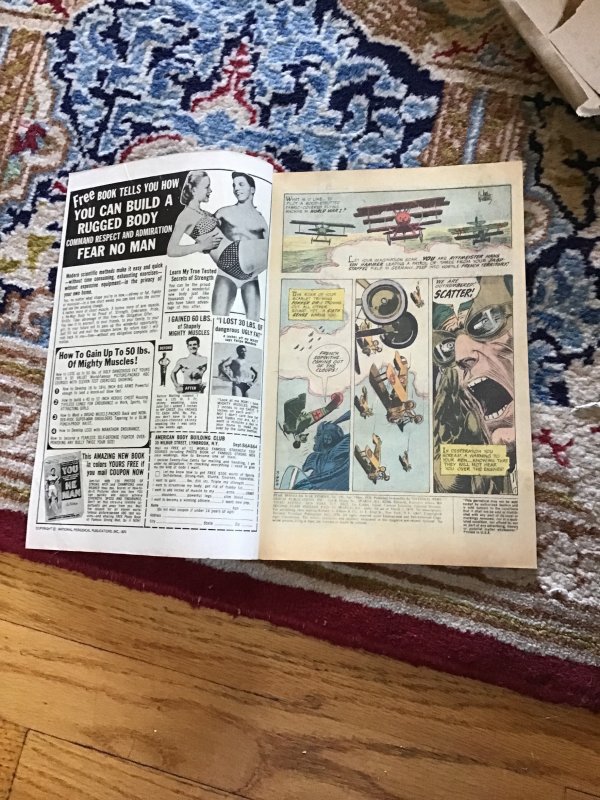 Star Spangled War Stories #150 Enemy Ace PRICE DROP $24 Kubert FN Viking Prince