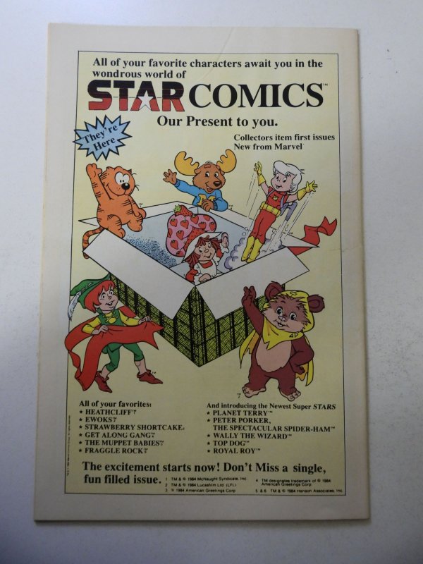 The Uncanny X-Men #192 (1985) FN+ Condition