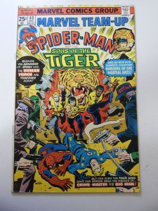 Marvel Team-Up #40 VG Condition indentions on bc