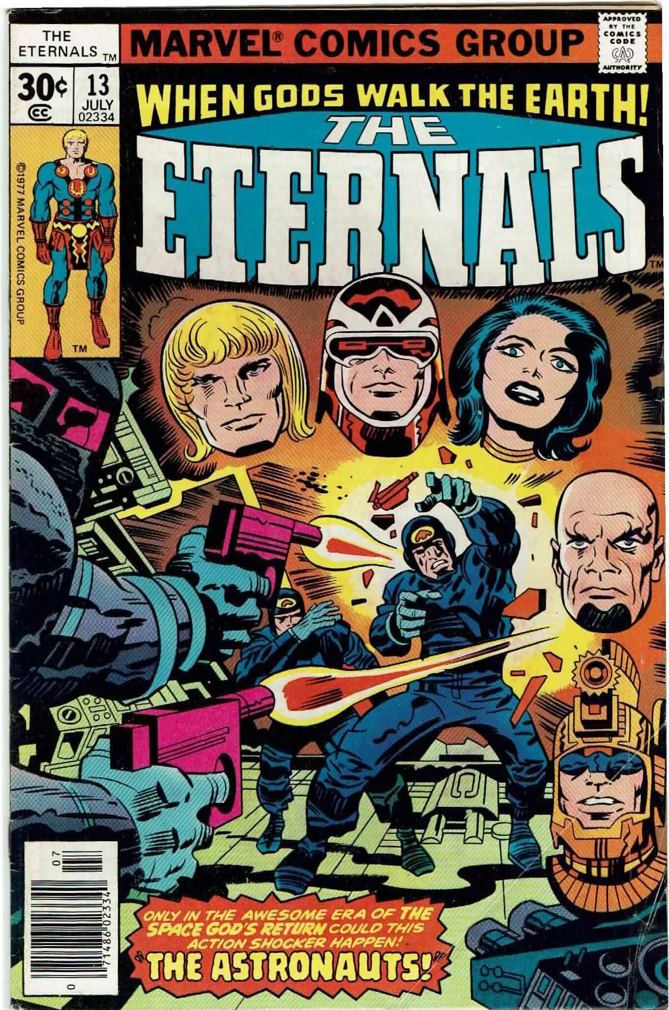 Eternals #13 (1976 v1) Jack Kirby 1st One Above All 1st Gilgamesh VF-/FN+ |  Comic Books - Bronze Age, Marvel, Eternals, Superhero / HipComic