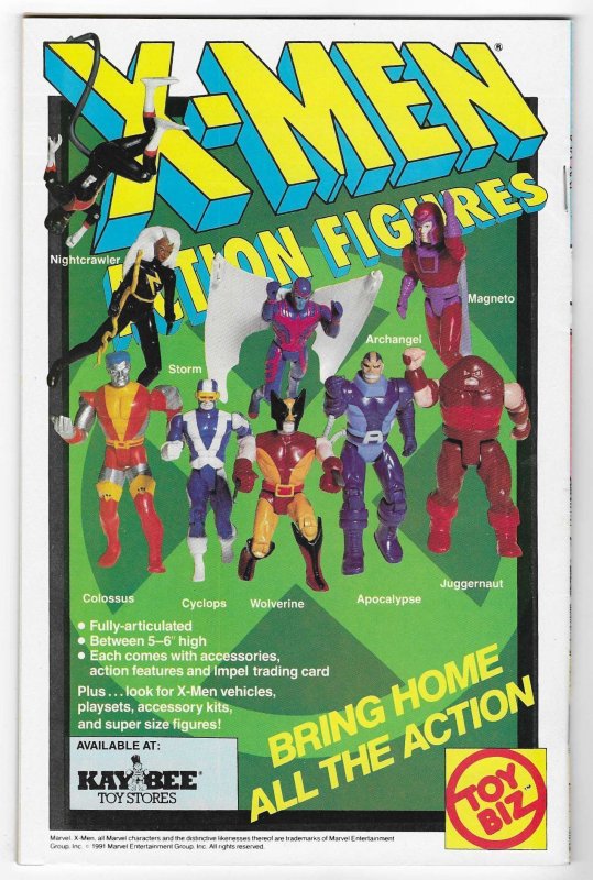 X-Men #1 Storm and Beast Cover (1991)