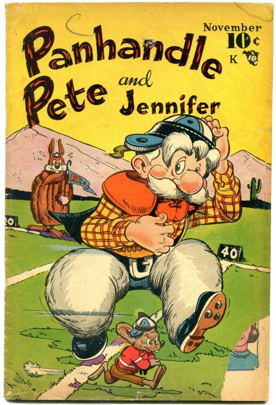 Panhandle Pete and Jennifer #3 1951- Obscure Golden Age humor comic G