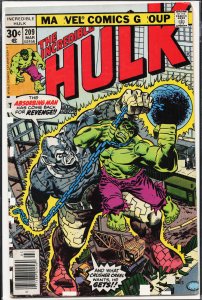 The Incredible Hulk #209 (1977) Hulk