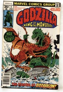 Godzilla #4  1977 - Marvel  -VF - Comic Book