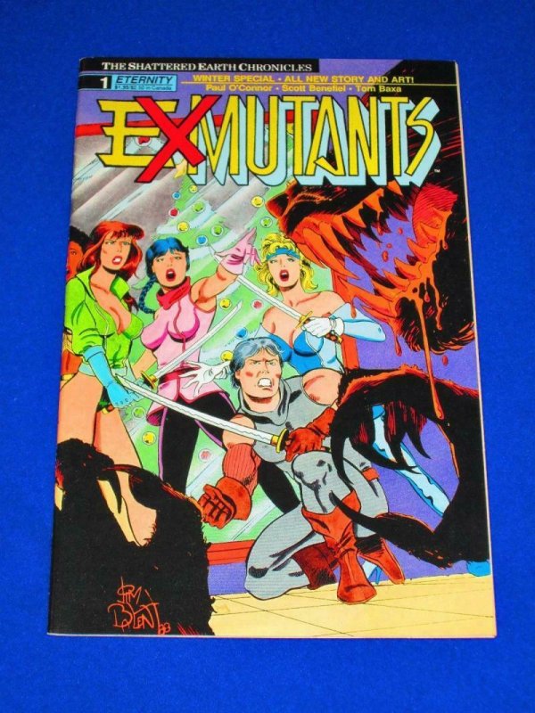 EX-MUTANTS #1 Special, VF/NM, Eternity, 1989, Post-Atomic Holocaust, Jim Balent