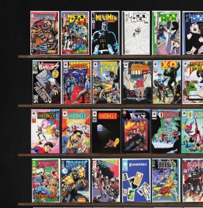 Huge Lot 150+ Comics with Darkhawk, Harbinger, The New Warriors & More!